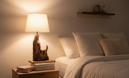 Lámpara de corteza de cerezo "Corteza"